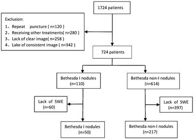A model based on C-TIRADS combined with SWE for predicting Bethesda I thyroid nodules